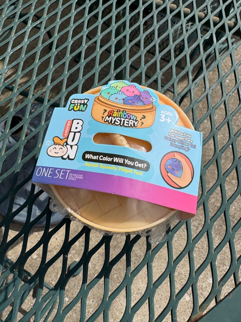 Rainbow Mystery Squishy Dumpling Toy